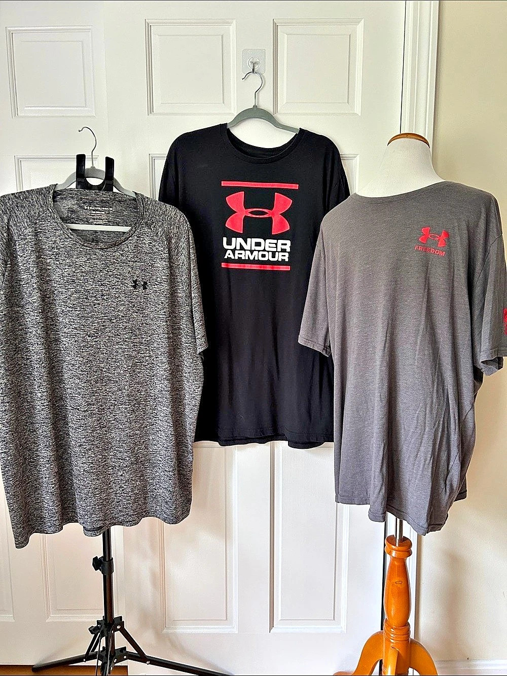 3 pack Under Armour UA Tech 2.0 Short Sleeve graphic T-Shirts Men's 3XLT